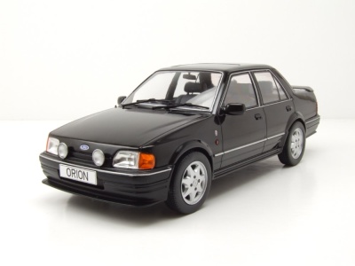 Ford Orion MKII 1986 RHD schwarz Modellauto 1:18 MCG
