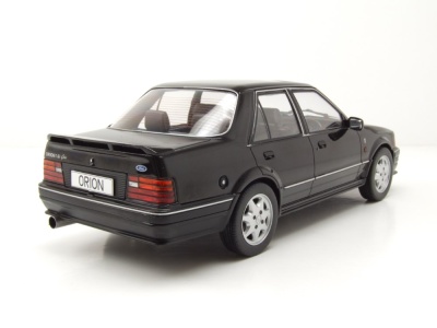 Ford Orion MKII 1986 RHD schwarz Modellauto 1:18 MCG