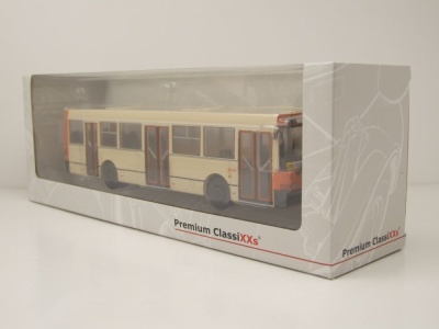 Ikarus 415 Bus Berliner Verkehrsbetriebe BVB 1985 beige Modellauto 1:43 Premium ClassiXXs