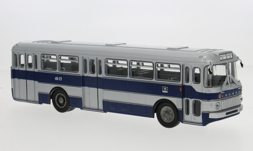 Ikarus 556 Bus BKV Budapest 1965 silber blau Modellauto 1:43 Premium ClassiXXs