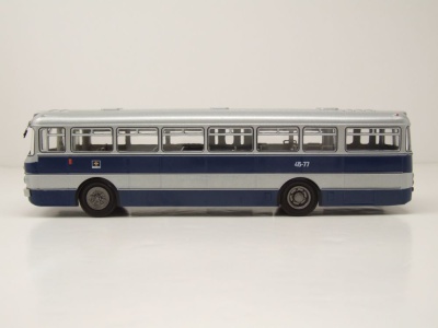 Ikarus 556 Bus BKV Budapest 1965 silber blau Modellauto 1:43 Premium ClassiXXs