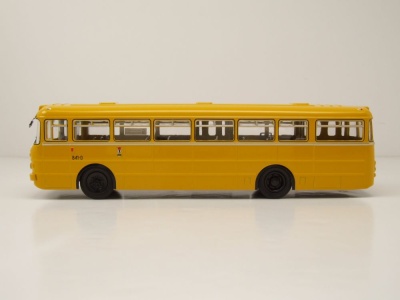 Ikarus 556 Bus Berliner Verkehrsbetriebe BVB 1965 gelb Modellauto 1:43 Premium ClassiXXs