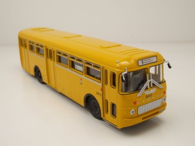 Ikarus 556 Bus Berliner Verkehrsbetriebe BVB 1965 gelb Modellauto 1:43 Premium ClassiXXs