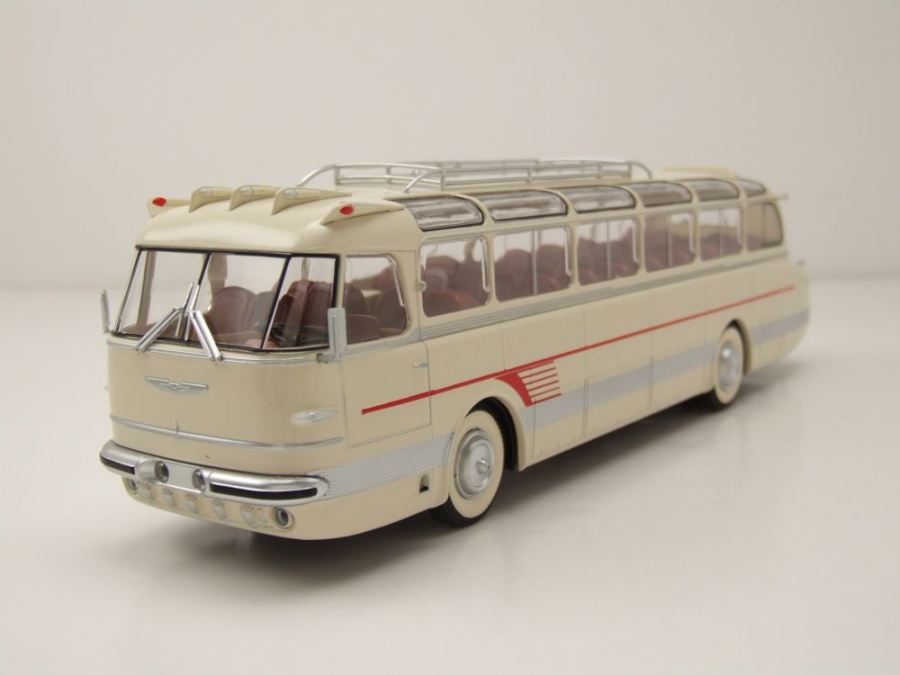 Ikarus 55-53 Bus 1953 weiß rot Modellauto 1:43 Premium ClassiXXs