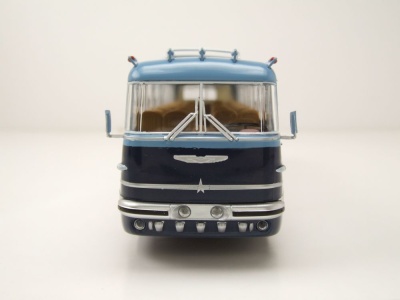 Ikarus 55-53 Bus 1953 hellblau dunkelblau Modellauto 1:43 Premium ClassiXXs