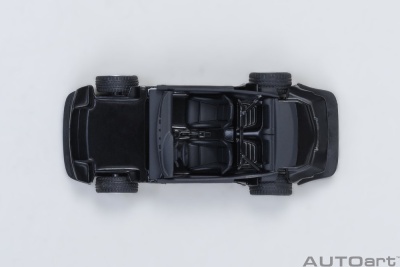 Porsche 911 (930) Turbo schwarz Blackbird Wangan Midnight Comic #1 Modellauto 1:64 Autoart