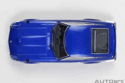 Nissan Fairlady Z (S30) blau Akuma no Z Wangan Midnight Comic #1 Modellauto 1:64 Autoart