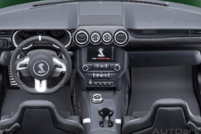 Ford Shelby Mustang GT500 grün Modellauto 1:18 Autoart