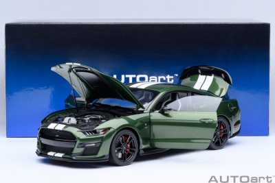 Ford Shelby Mustang GT500 grün Modellauto 1:18 Autoart