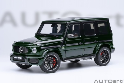 Mercedes AMG G63 2019 dunkelgrün metallic Modellauto 1:18 Autoart