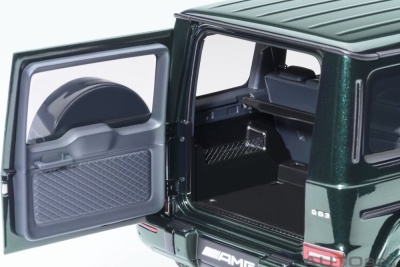 Mercedes AMG G63 2019 dunkelgrün metallic Modellauto 1:18 Autoart