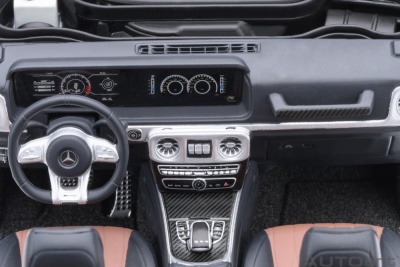 Mercedes AMG G63 2019 dunkelgrün metallic Modellauto 1:18 Autoart