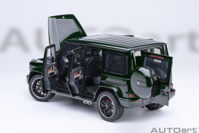 Mercedes AMG G63 2019 dunkelgrün metallic Modellauto 1:18 Autoart