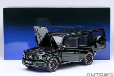 Mercedes AMG G63 2019 dunkelgrün metallic Modellauto 1:18 Autoart