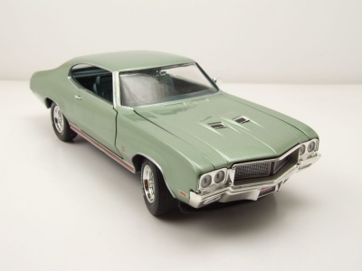Buick Grand Sport Hardtop 1970 grün metallic Modellauto 1:18 Auto World