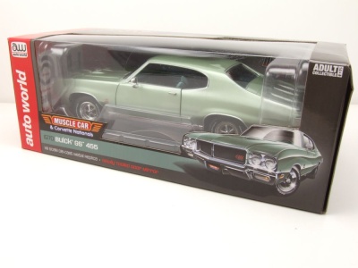 Buick Grand Sport Hardtop 1970 grün metallic Modellauto 1:18 Auto World