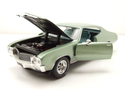 Buick Grand Sport Hardtop 1970 grün metallic Modellauto 1:18 Auto World