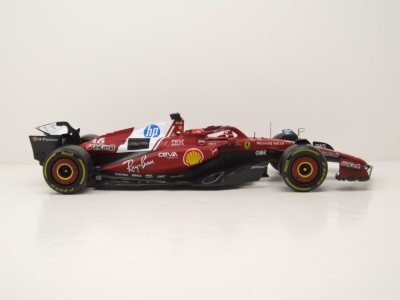 Ferrari SF25 #16 Formel 1 Australien GP 2025 rot Leclerc Modellauto 1:18 Bburago