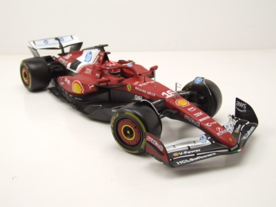 Ferrari SF25 #16 Formel 1 Australien GP 2025 rot Leclerc Modellauto 1:18 Bburago