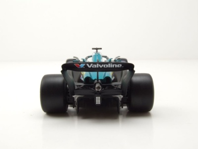 Aston Martin AMR25 #18 Formel 1 2025 mit Stroll Figur Modellauto 1:24 Bburago