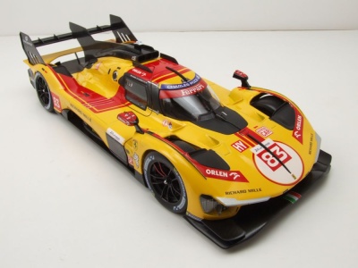 Ferrari 499P #83 24H Le Mans 2025 Kubica Hanson Modellauto 1:18 Bburago