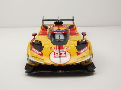 Ferrari 499P #83 24H Le Mans 2025 Kubica Hanson Modellauto 1:18 Bburago