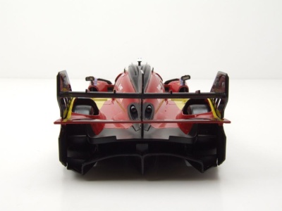 Ferrari 499P #50 24H Le Mans 2025 rot Fuoco Molina Nielsen Modellauto 1:24 Bburago