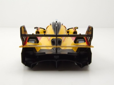 Ferrari 499P #83 Sieger 24H Le Mans 2025 gelb Kubica Hanson Ye Modellauto 1:24 Bburago