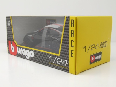 Porsche 911 (992) GT3 R 2023 schwarz Modellauto 1:24 Bburago