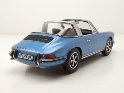 Porsche 911 Targa S 2.4 1973 blau metallic Modellauto 1:18 Norev