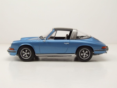 Porsche 911 Targa S 2.4 1973 blau metallic Modellauto 1:18 Norev