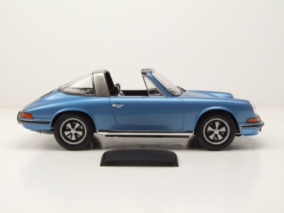 Porsche 911 Targa S 2.4 1973 blau metallic Modellauto 1:18 Norev