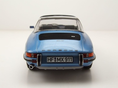 Porsche 911 Targa S 2.4 1973 blau metallic Modellauto 1:18 Norev