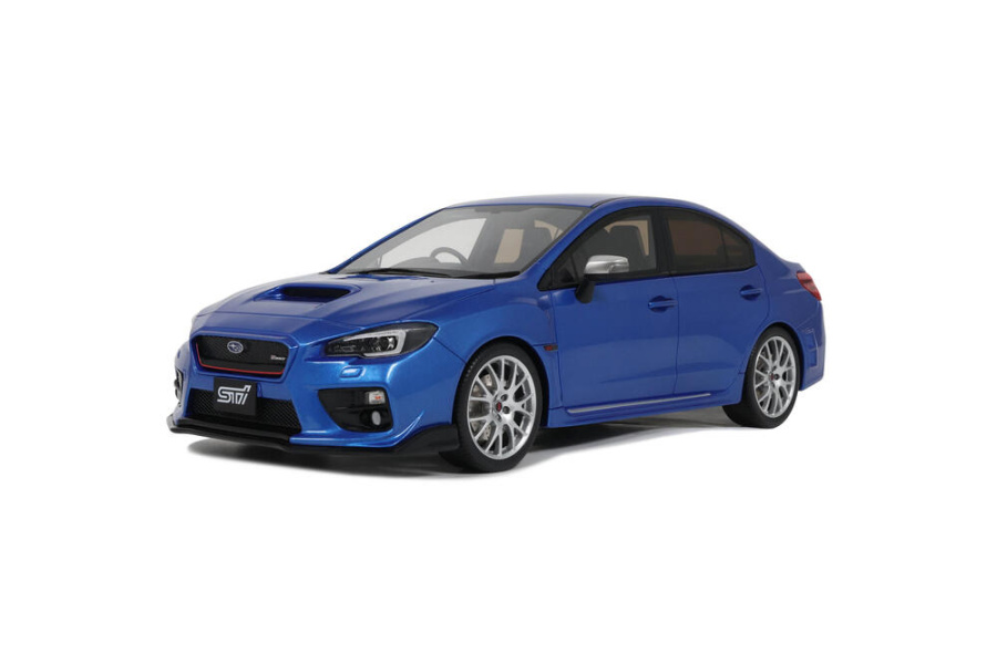 Subaru WRX STI S207 WR RHD 2015 blau metallic Modellauto 1:18 Ottomobile