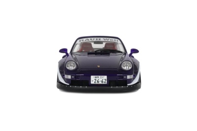RWB Porsche 911 RAUH Welt Army Girl 2015 lila Modellauto 1:18 GT Spirit