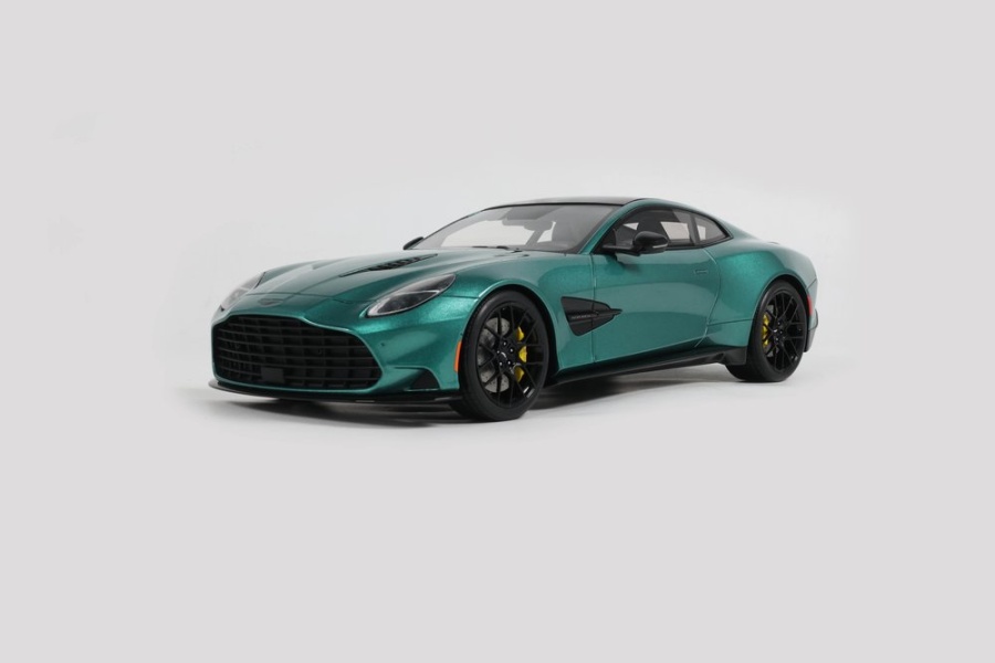 Aston Martin Vanquish 2024 grün Modellauto 1:18 GT Spirit