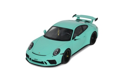 Porsche 911 (991.2) GT3 2018 grün Modellauto 1:18 GT Spirit