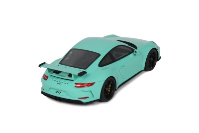 Porsche 911 (991.2) GT3 2018 grün Modellauto 1:18 GT Spirit