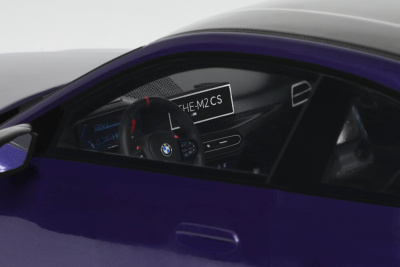 BMW M2 CS 2025 lila Modellauto 1:18 GT Spirit