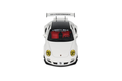 LB-Works Liberty Walk Porsche 911 Turbo 2024 weiß Modellauto 1:18 GT Spirit