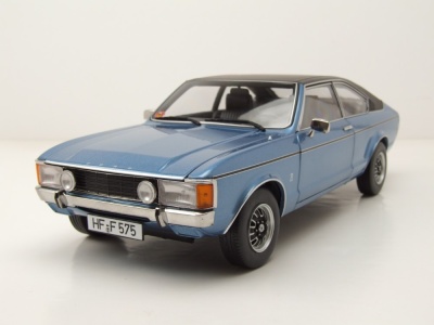 Ford Granada L Coupe 2. Serie 1975 blau metallic Modellauto 1:18 Touring Modelcars
