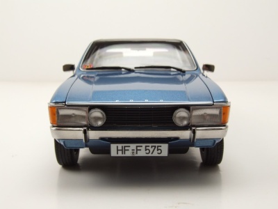Ford Granada L Coupe 2. Serie 1975 blau metallic Modellauto 1:18 Touring Modelcars