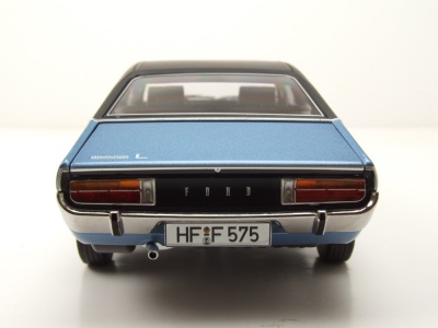 Ford Granada L Coupe 2. Serie 1975 blau metallic Modellauto 1:18 Touring Modelcars