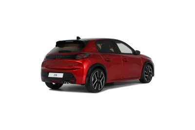 Peugeot 208 GT Hybrid 2024 rot Modellauto 1:18 Ottomobile