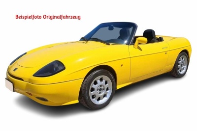 Fiat Barchetta 1996 gelb Modellauto 1:18 Norev
