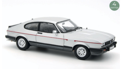 Ford Capri MkIII 2.8 Injection 1983 silber Modellauto...