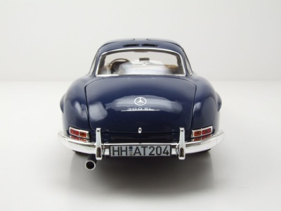 Mercedes 300 SL Flügeltürer W198 1954 blau Modellauto 1:18 Norev