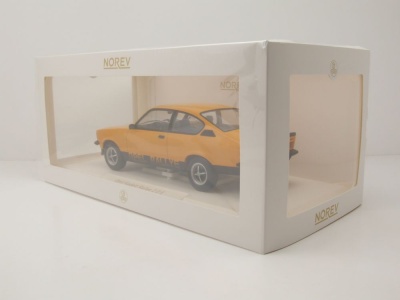 Opel Kadett Rallye 2.0 E 1977 ocker Modellauto 1:18 Norev
