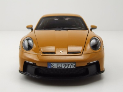 Porsche 911 GT3 2021 bahama gelb Modellauto 1:18 Norev