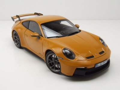 Porsche 911 GT3 2021 bahama gelb Modellauto 1:18 Norev